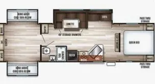 Photos of 2017 FOREST RIVER CHEROKEE 304BS PATRIOT for sale in Fargo, ND at McLaughlin's RV and Marine - Fargo