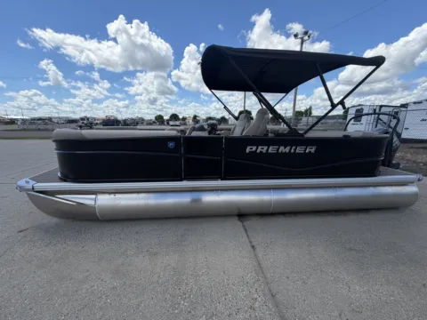 Photos of 2027 PREMIER SUNSCAPE 220 RF 115HP BUNK TRAILER for sale in Fargo, ND at McLaughlin's RV and Marine - Fargo