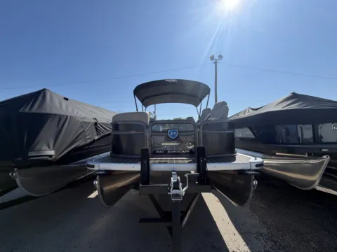 Another view of 2027 PREMIER SUNSCAPE 200 RF 115HP BUNK TRAILER for sale in Fargo, ND at McLaughlin's RV and Marine - Fargo