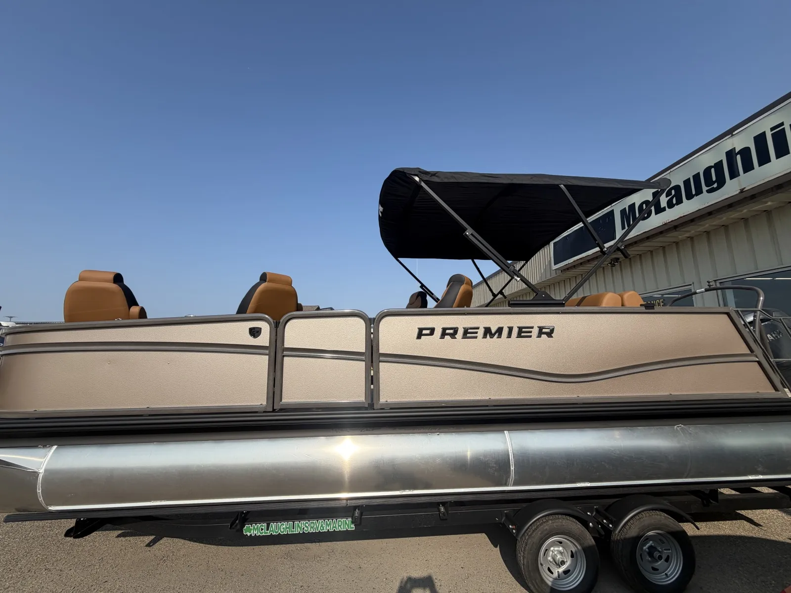 Photos of 2027 PREMIER SUNSATION 250 RL 150HP BUNK TRAILER for sale in Fargo, ND at McLaughlin's RV and Marine - Fargo