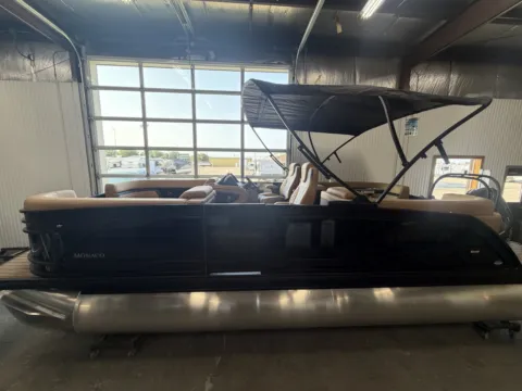 Photos of 2027 GODFREY MONACO 235 SBC 150HP BUNK TRAILER for sale in Fargo, ND at McLaughlin's RV and Marine - Fargo