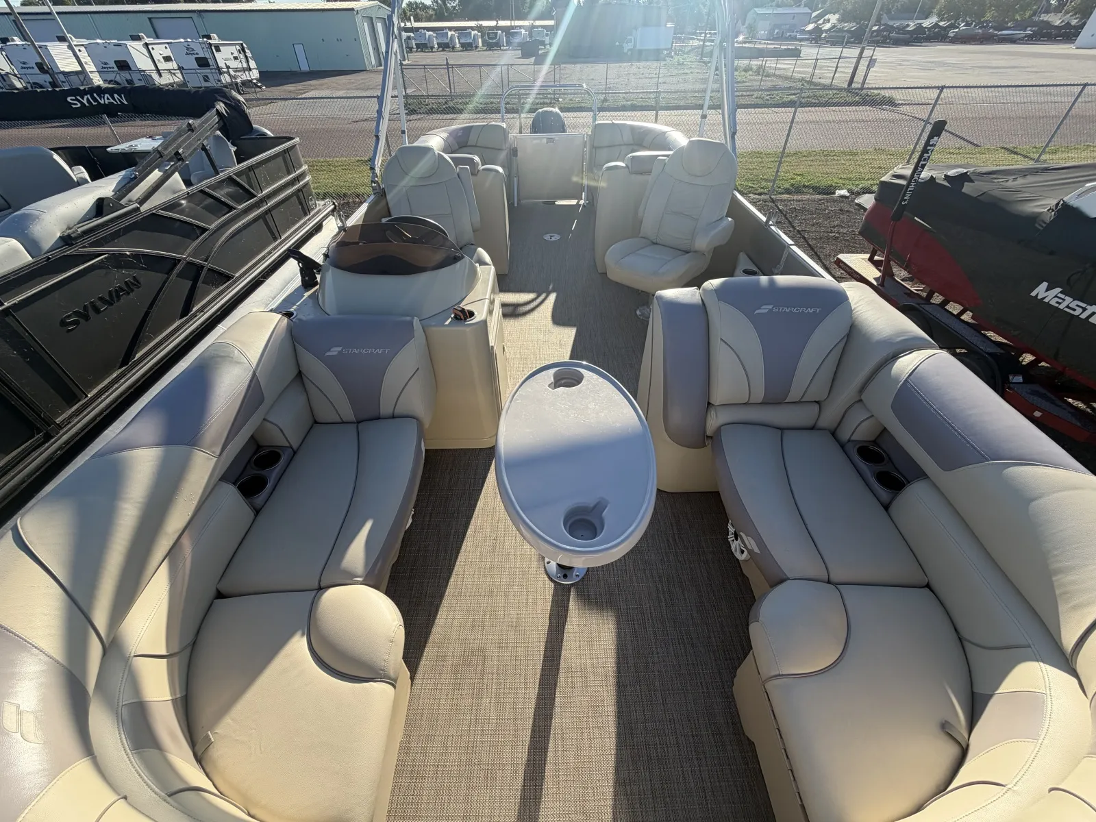 Photos of 2018 STARCRAFT EX22 TRIPLE 115HP LEGS BUNK TRAILER for sale in Fargo, ND at McLaughlin's RV and Marine - Fargo