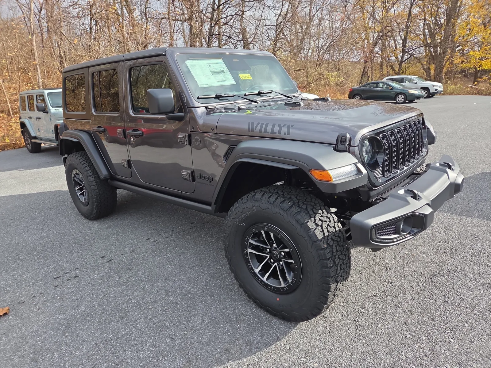 Gray 2026 Jeep Wrangler Willys for sale in Hamburg, PA