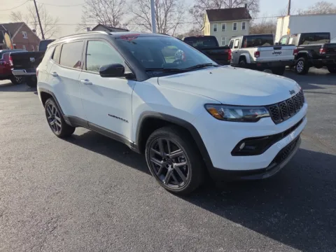 White 2026 Jeep Compass Limited Altitude for sale in Hamburg, PA