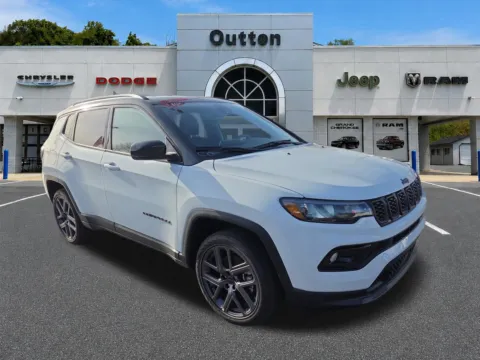 White 2026 Jeep Compass Limited Altitude for sale in Hamburg, PA