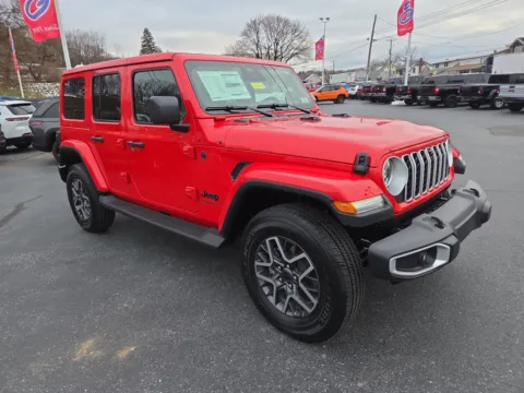 Red 2026 Jeep Wrangler Sahara for sale in Hamburg, PA