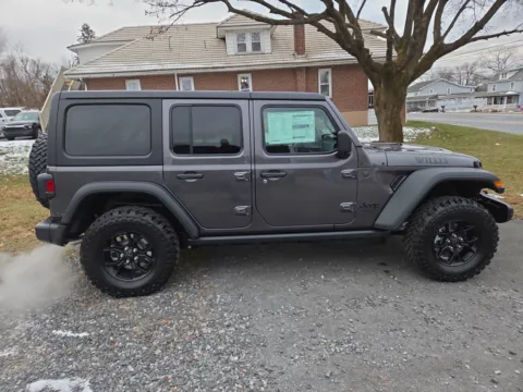 Photos of 2026 Jeep Wrangler Willys for sale in Hamburg, PA at Outten Chrysler Dodge Jeep RAM of Hamburg