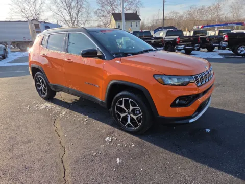Orange 2026 Jeep Compass Limited for sale in Hamburg, PA
