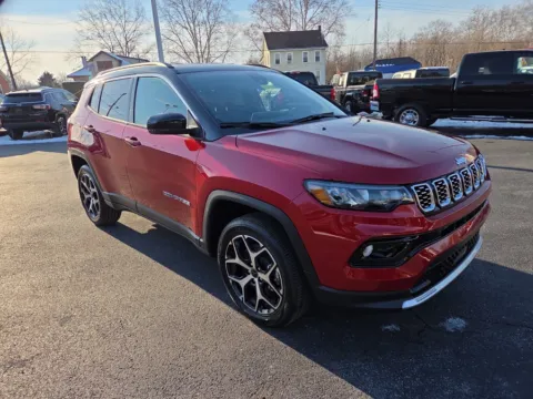 Red 2026 Jeep Compass Limited for sale in Hamburg, PA