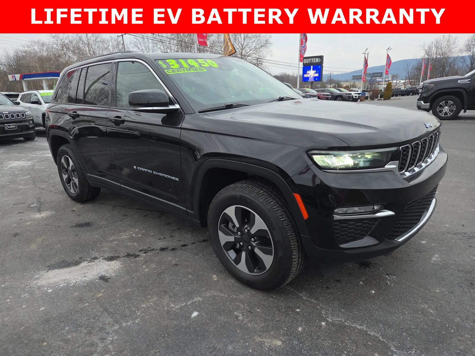 Black 2022 Jeep Grand Cherokee 4xe for sale in Hamburg, PA