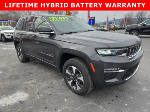 Gray 2023 Jeep Grand Cherokee 4xe for sale in Hamburg, PA