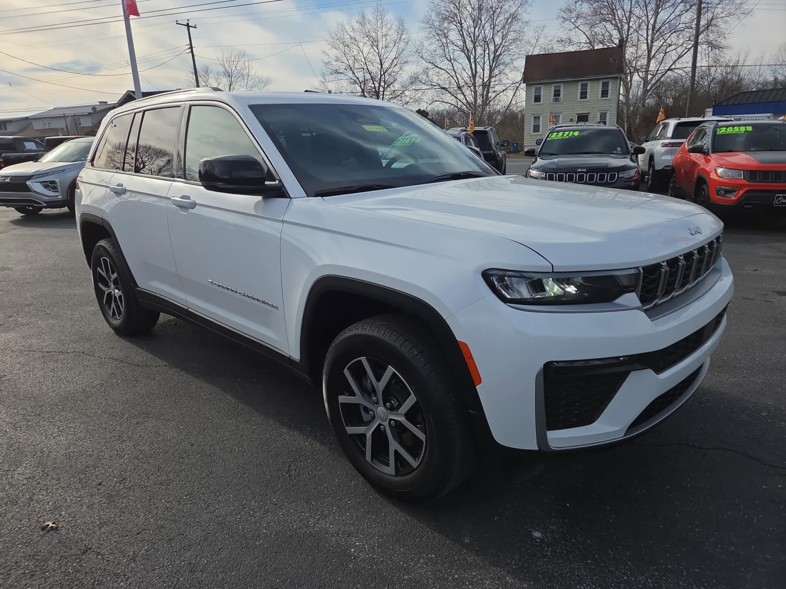 White 2026 Jeep Grand Cherokee Limited for sale in Hamburg, PA