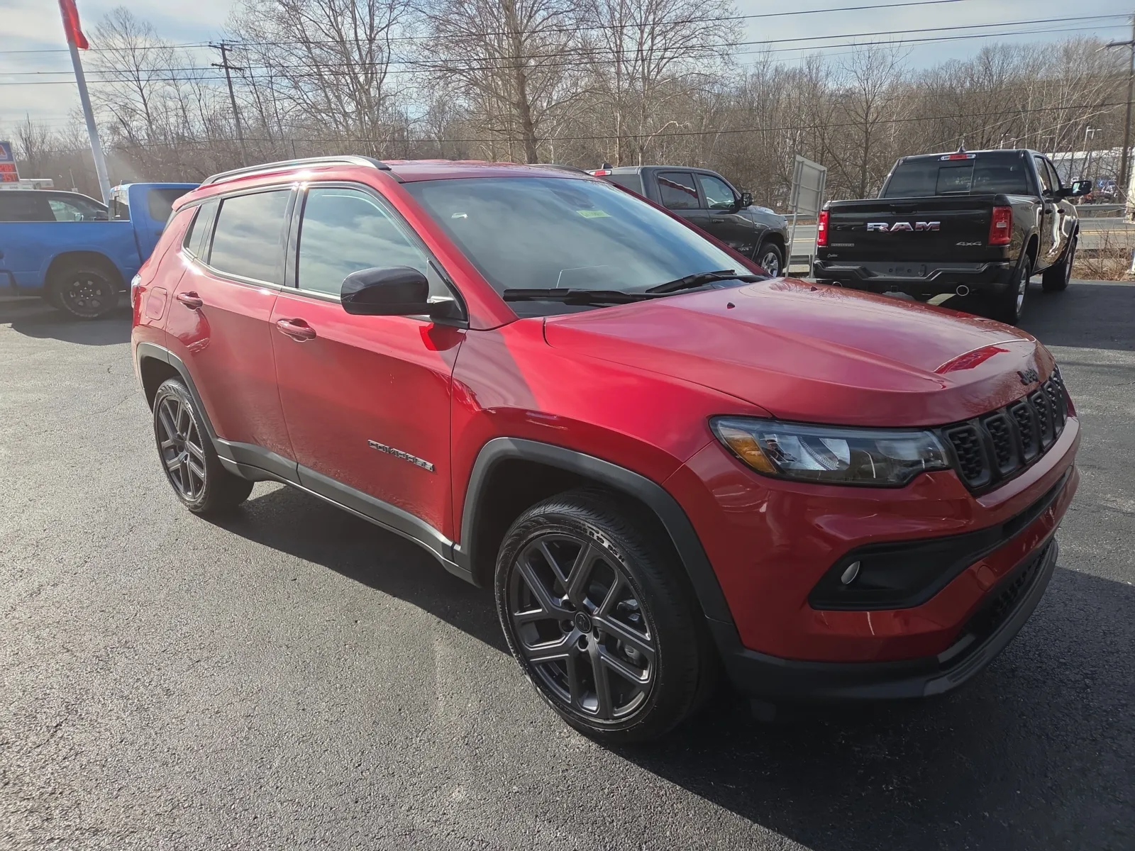 Red 2026 Jeep Compass Latitude Altitude for sale in Hamburg, PA