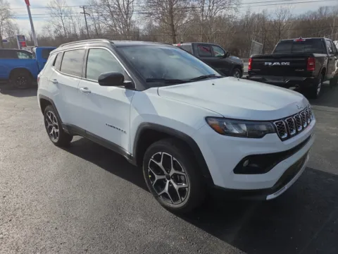 White 2026 Jeep Compass Limited for sale in Hamburg, PA