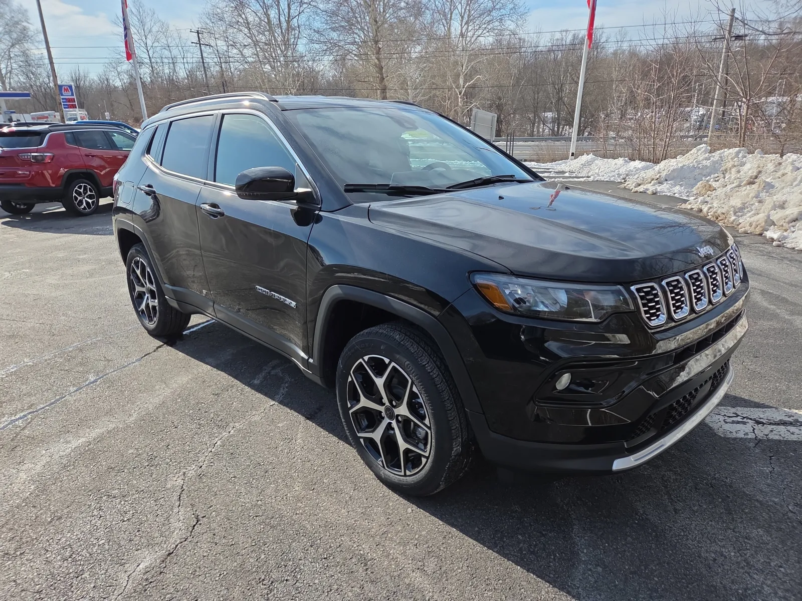 Black 2026 Jeep Compass Limited for sale in Hamburg, PA