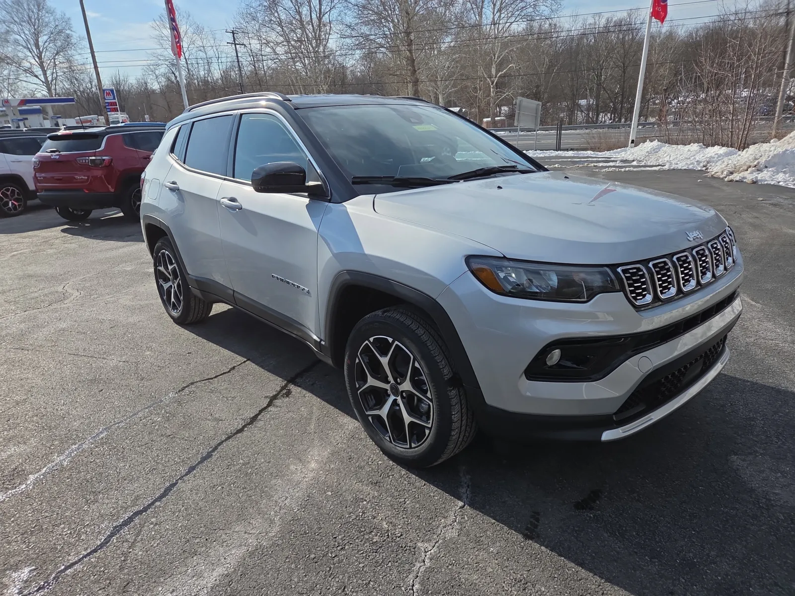 Silver 2026 Jeep Compass Limited for sale in Hamburg, PA