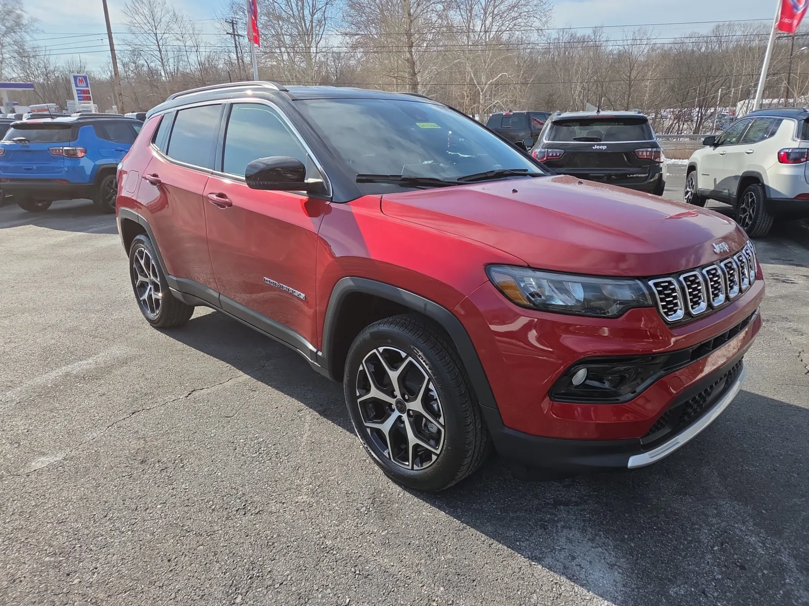 Red 2026 Jeep Compass Limited for sale in Hamburg, PA