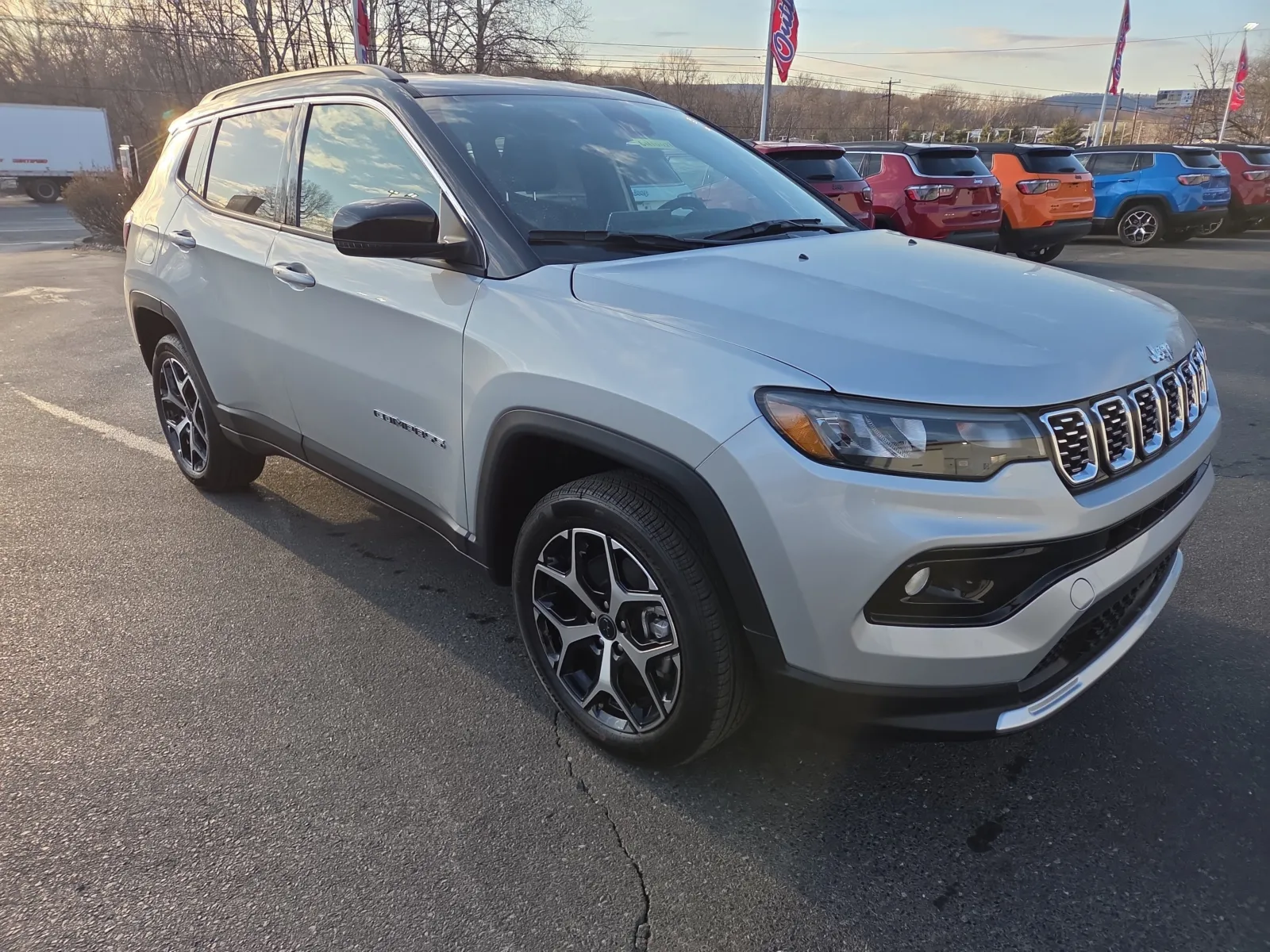 Silver 2026 Jeep Compass Limited for sale in Hamburg, PA