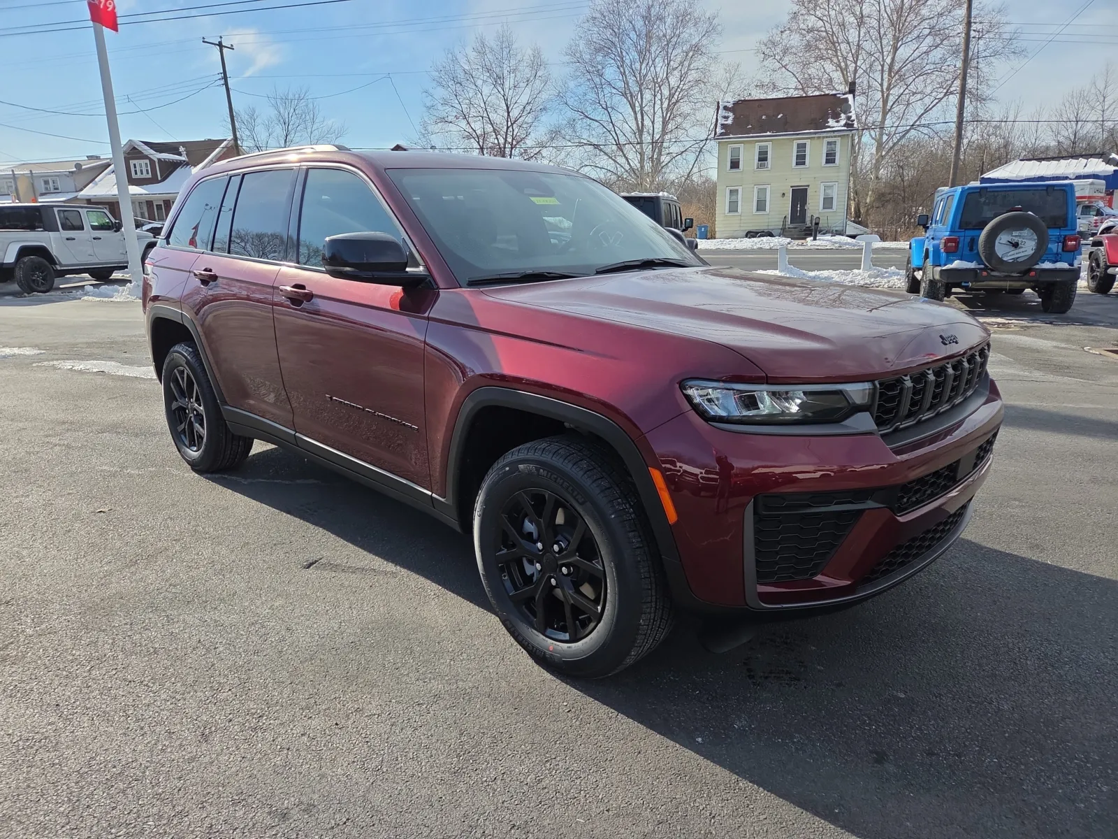 Red 2026 Jeep Grand Cherokee Laredo Altitude for sale in Hamburg, PA