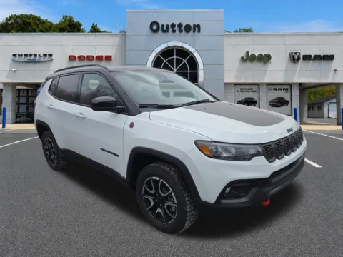 White 2026 Jeep Compass Trailhawk for sale in Hamburg, PA