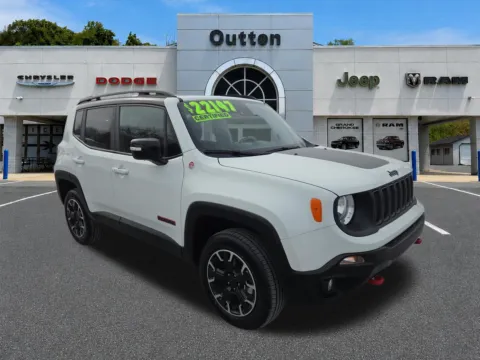 White 2023 Jeep Renegade Trailhawk for sale in Hamburg, PA
