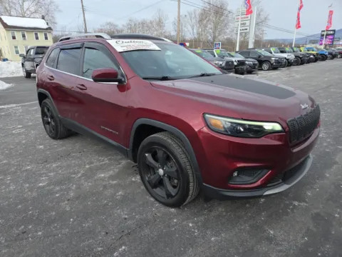 Red 2019 Jeep Cherokee Limited for sale in Hamburg, PA