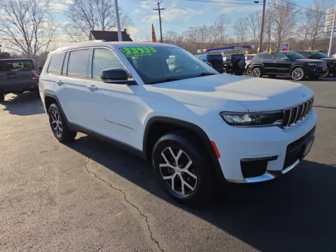White 2023 Jeep Grand Cherokee L Limited for sale in Hamburg, PA