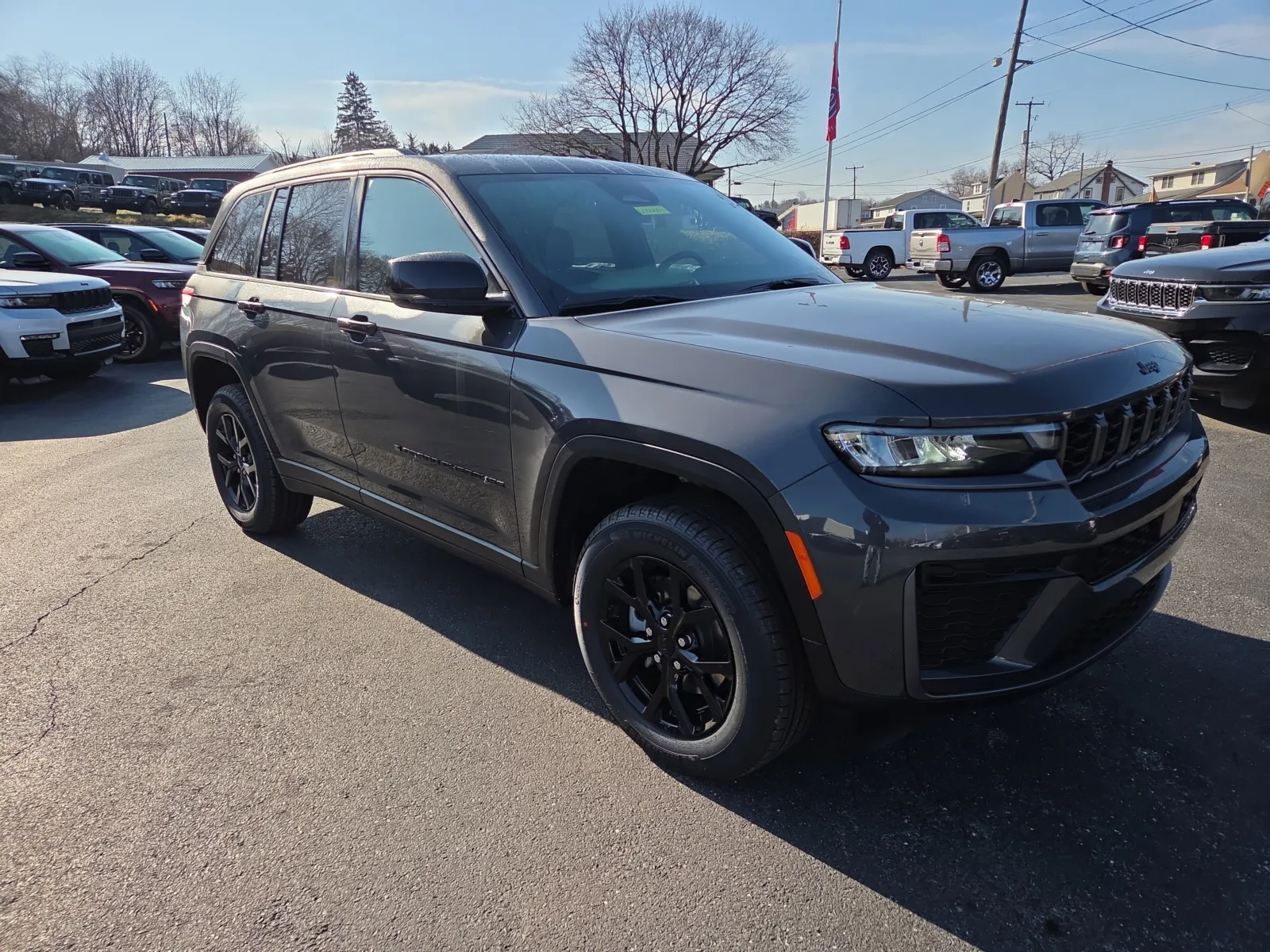 Gray 2026 Jeep Grand Cherokee Laredo Altitude for sale in Hamburg, PA