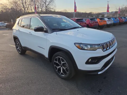 White 2026 Jeep Compass Limited for sale in Hamburg, PA