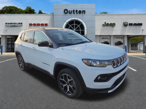 White 2026 Jeep Compass Limited for sale in Hamburg, PA