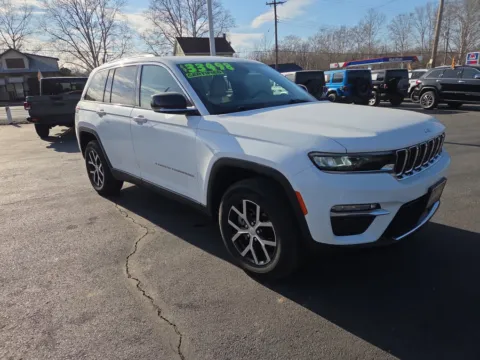 White 2023 Jeep Grand Cherokee Limited for sale in Hamburg, PA