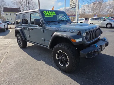 Blue 2025 Jeep Wrangler 4xe Rubicon for sale in Hamburg, PA
