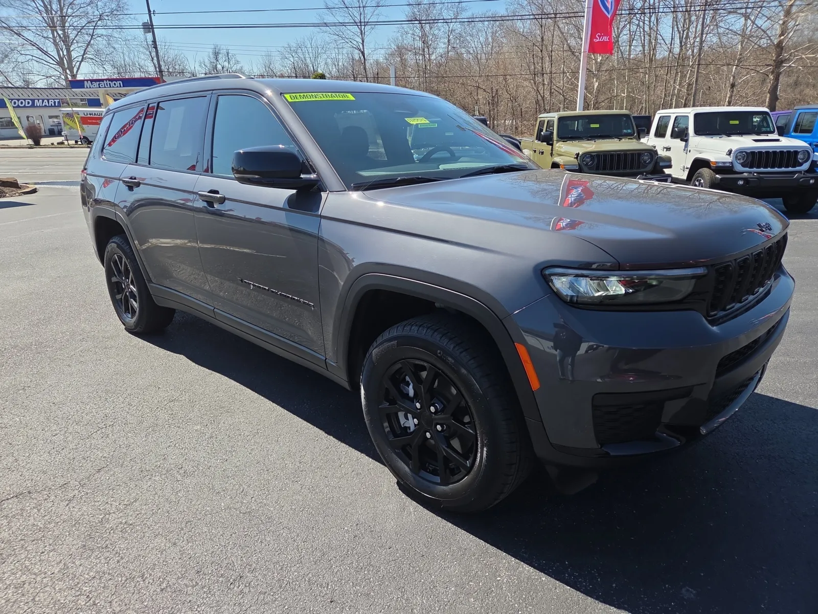 Gray 2025 Jeep Grand Cherokee L Altitude X for sale in Hamburg, PA