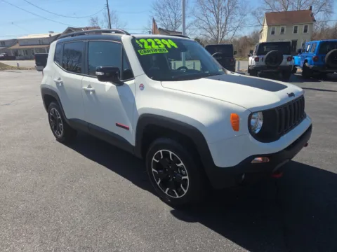 White 2023 Jeep Renegade Trailhawk for sale in Hamburg, PA