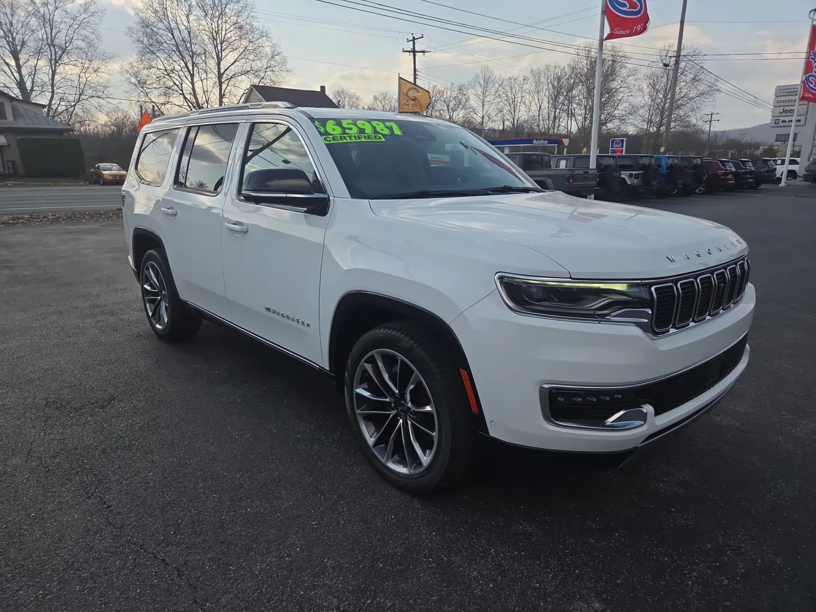 White 2024 Jeep Wagoneer Series III for sale in Hamburg, PA