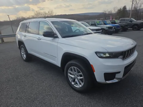 White 2026 Jeep Grand Cherokee L Laredo for sale in Hamburg, PA