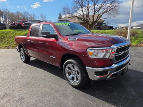 Red 2022 Ram 1500 Big Horn for sale in Hamburg, PA