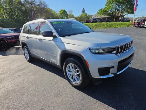 Silver 2023 Jeep Grand Cherokee L Laredo for sale in Hamburg, PA