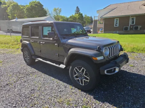 Gray 2026 Jeep Wrangler Sahara for sale in Hamburg, PA