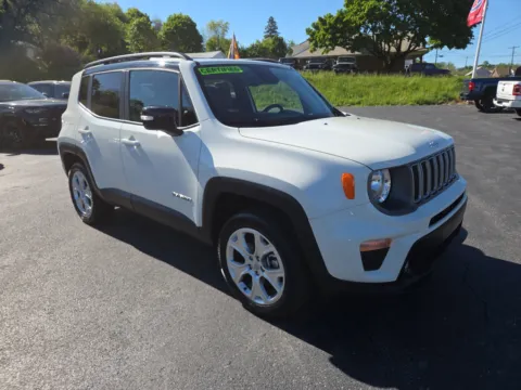 White 2023 Jeep Renegade Limited for sale in Hamburg, PA
