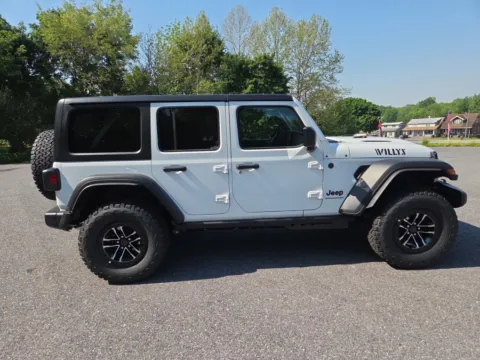 Photos of 2026 Jeep Wrangler Willys for sale in Hamburg, PA at Outten Chrysler Dodge Jeep RAM of Hamburg