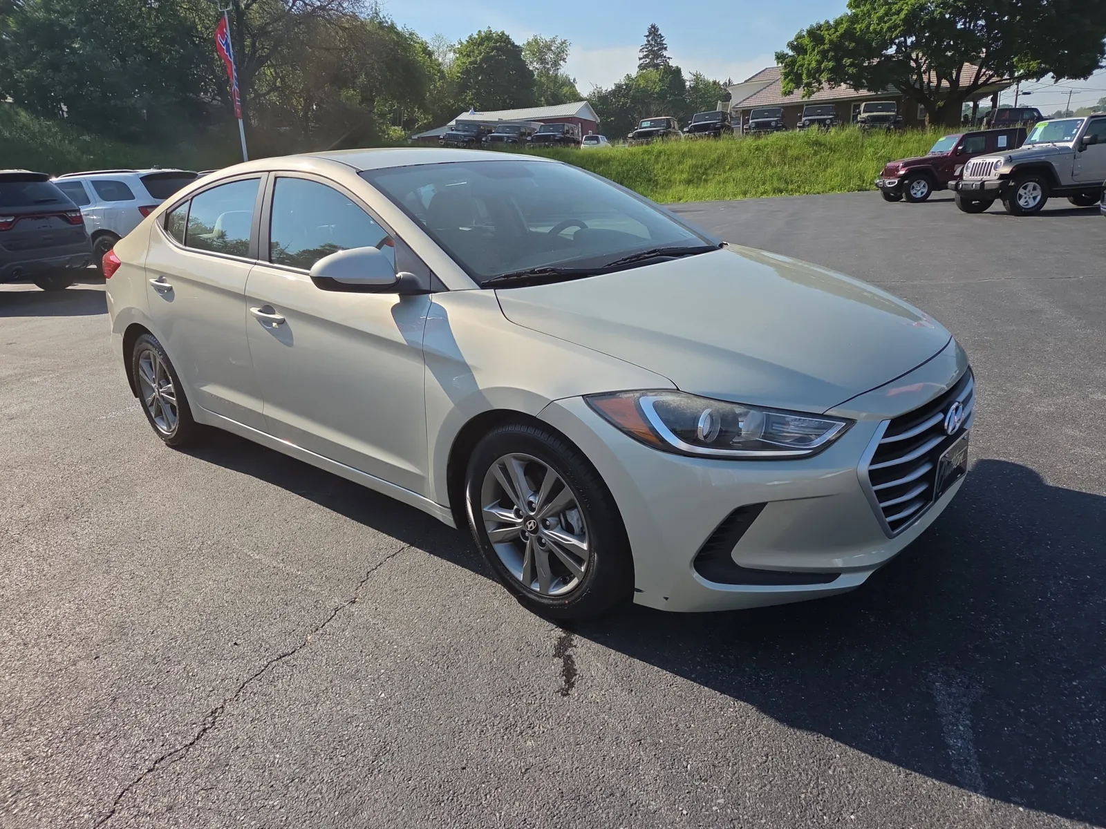Silver 2018 Hyundai Elantra Value Edition for sale in Hamburg, PA