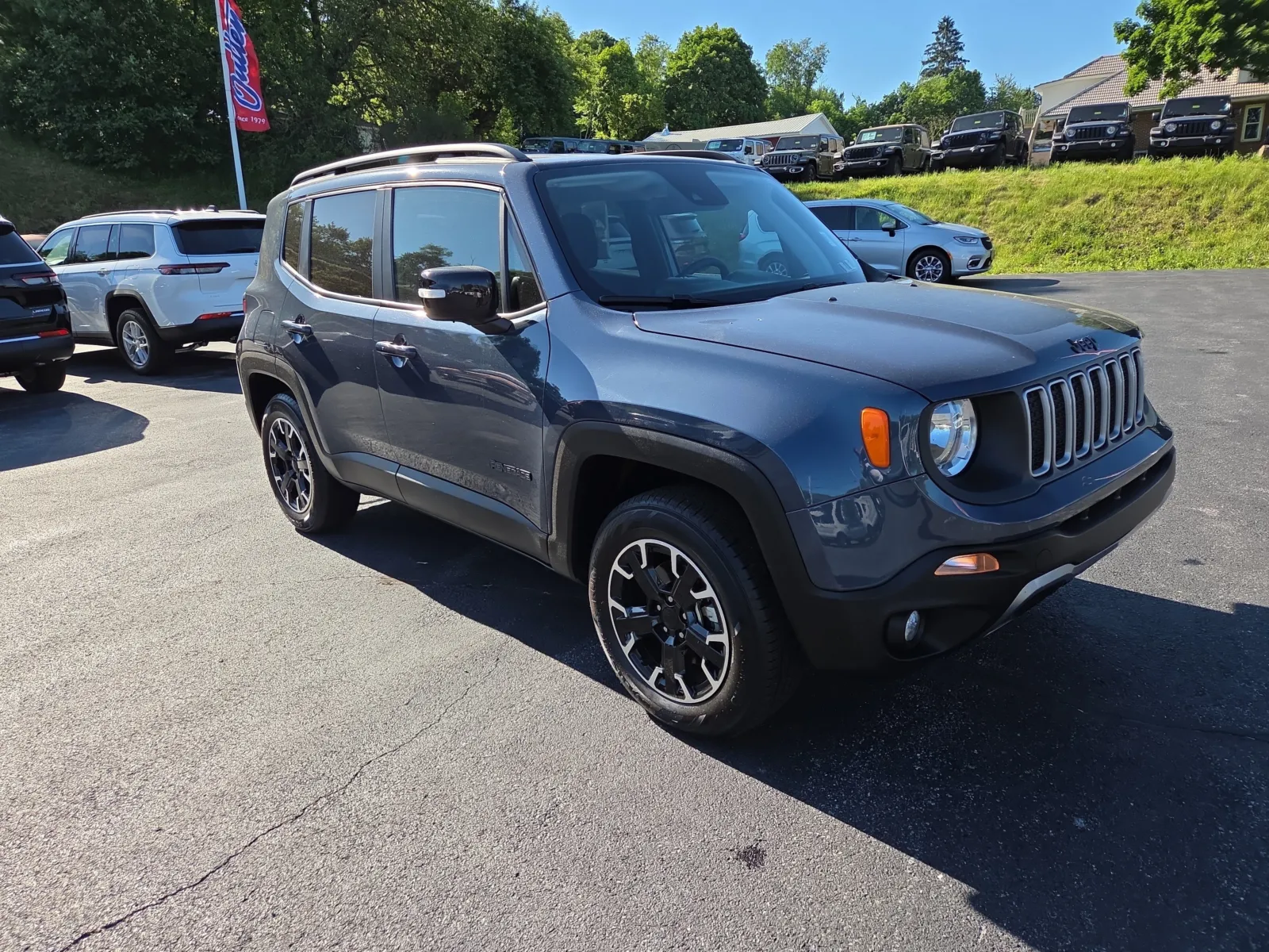 Blue 2023 Jeep Renegade Upland for sale in Hamburg, PA