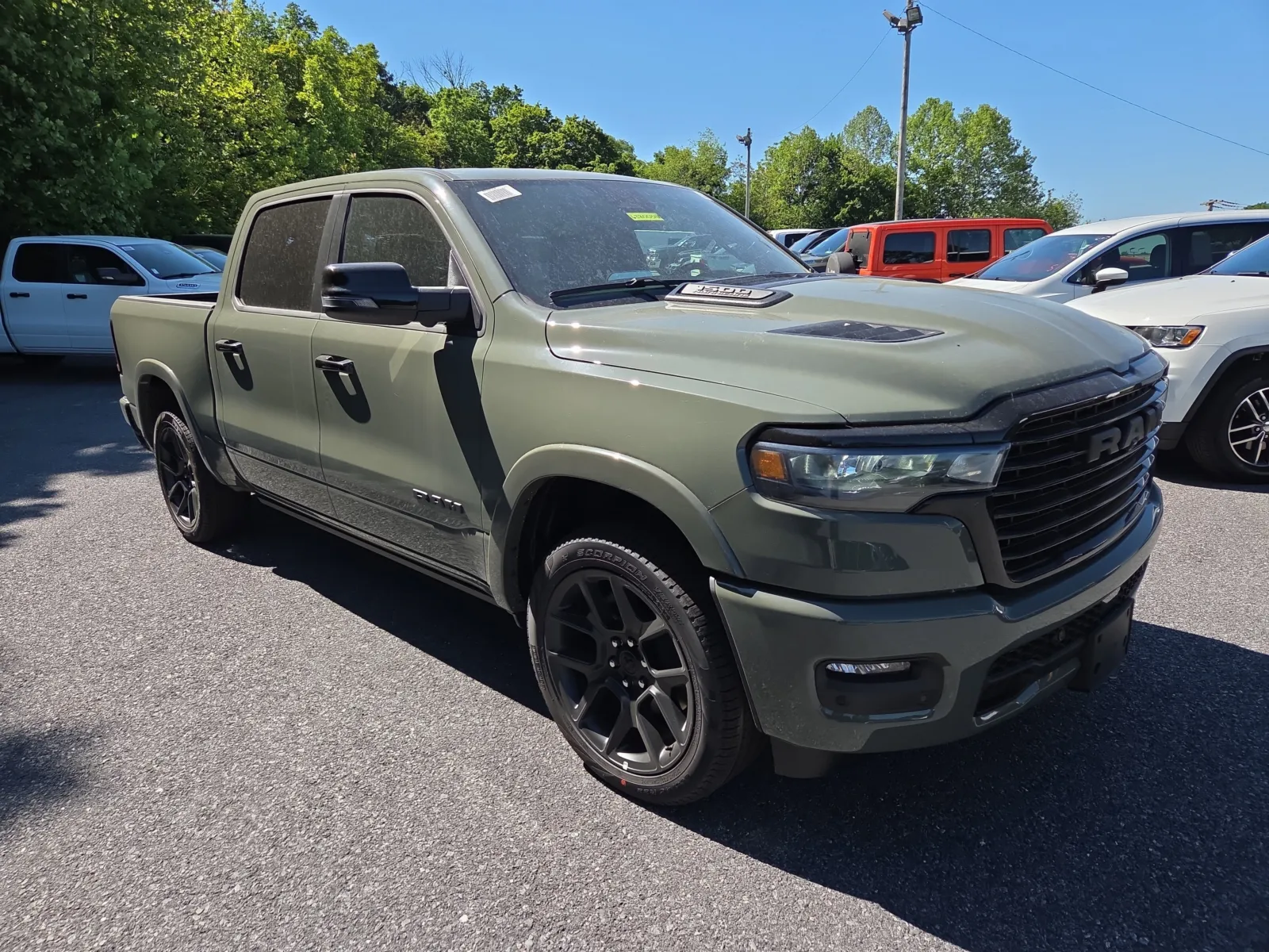 Green 2026 Ram 1500 Laramie for sale in Hamburg, PA