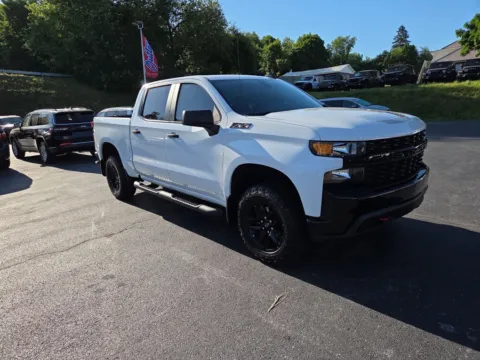 White 2021 Chevrolet Silverado 1500 Custom Trail Boss for sale in Hamburg, PA