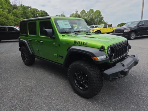 Green 2026 Jeep Wrangler Willys for sale in Hamburg, PA