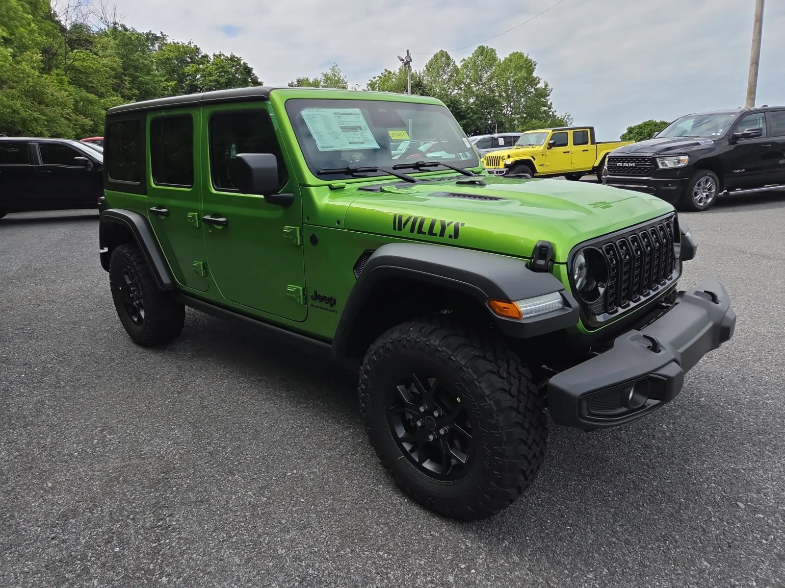 Green 2026 Jeep Wrangler Willys for sale in Hamburg, PA