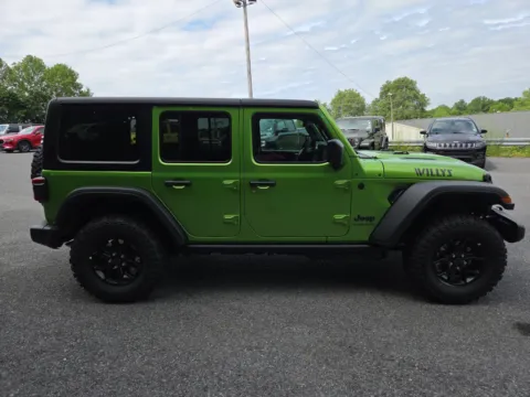 Photos of 2026 Jeep Wrangler Willys for sale in Hamburg, PA at Outten Chrysler Dodge Jeep RAM of Hamburg