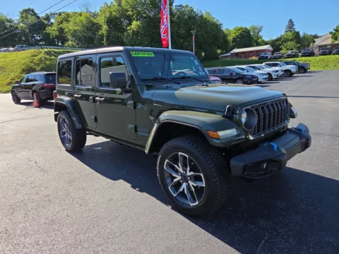Green 2024 Jeep Wrangler 4xe for sale in Hamburg, PA