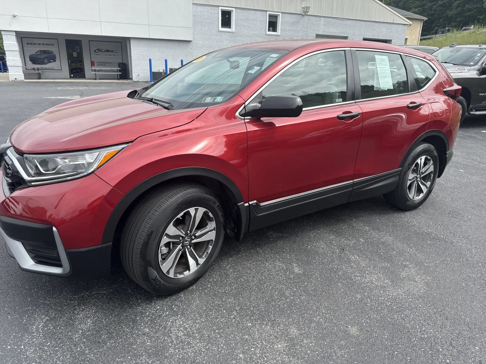 Red 2021 Honda CR-V LX for sale in Hamburg, PA